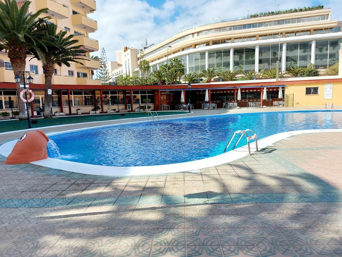 Sunny Cozy Nice Apartment LosCristianos WiFi,Pool Los Cristianos  Exterior foto